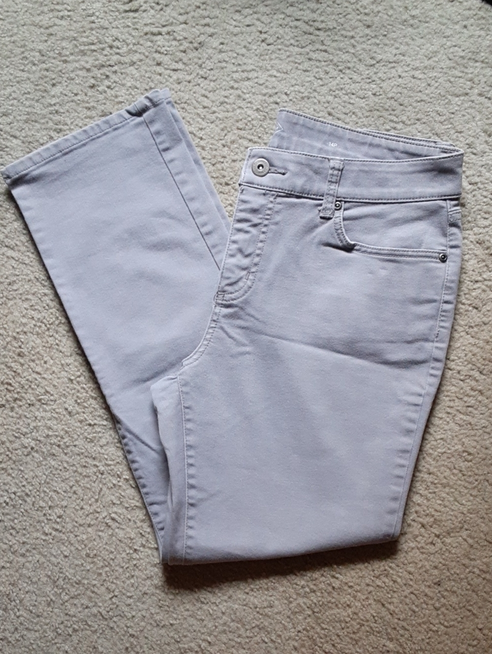Gray Straight Leg Je